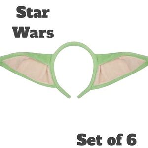 NWT Star Wars Mandalorian The Child Fabric Headband SET OF 6
